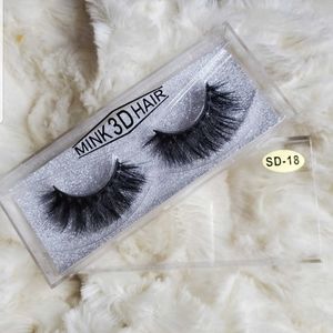 100% Mink hair 3D Eyelashes